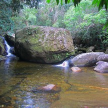 Cool waterfall between Praia do Sono and Praia de Ponte Negra
